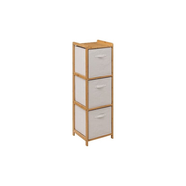 Etagère Tidy 3 rangements en bamboo 174901