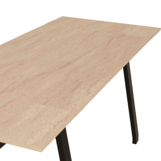 Table extensible Emir Travertin