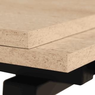 Table extensible Emir Travertin