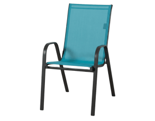 Chaise de jardin Anduze bleu