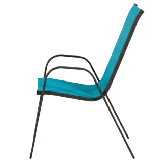 Chaise de jardin Anduze bleu