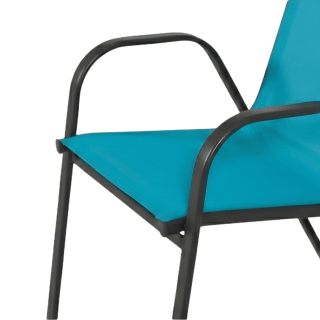 Chaise de jardin Anduze bleu