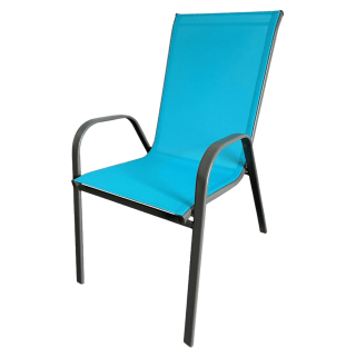 Chaise de jardin Anduze bleu