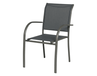 Fauteuil de jardin Kochi gris