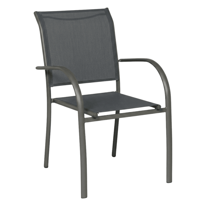 Fauteuil de jardin Kochi gris