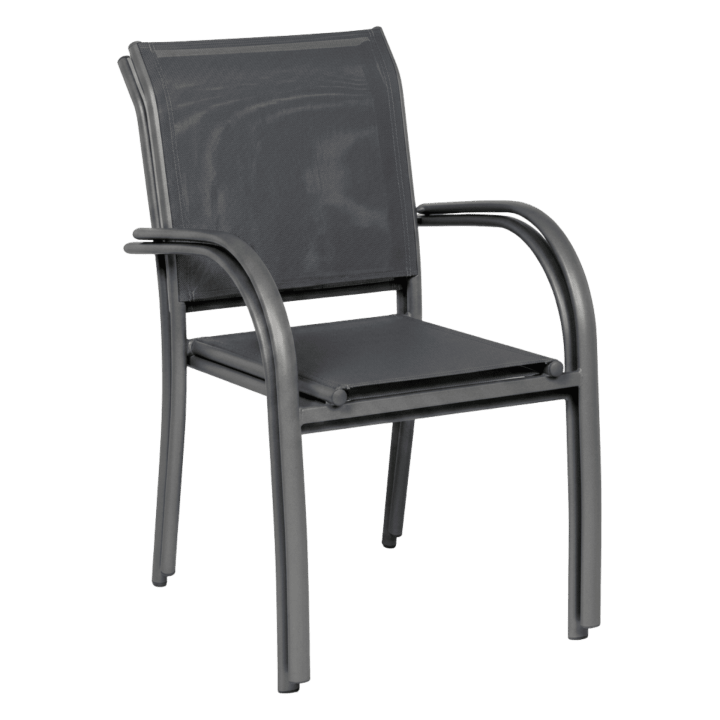 Fauteuil de jardin Kochi gris