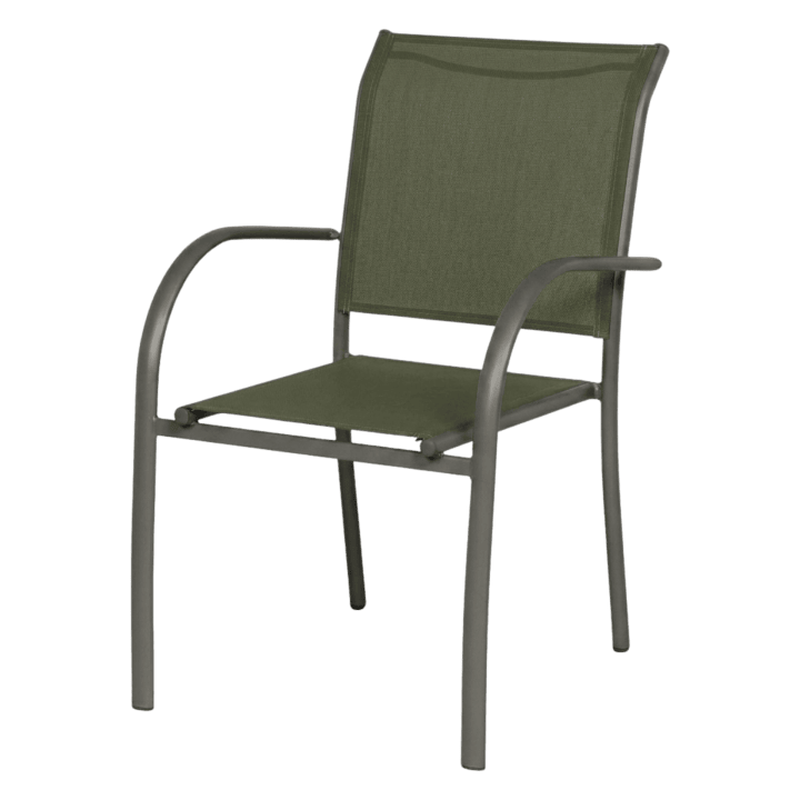 Fauteuil de jardin Kochi tissu vert