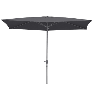 Parasol rectangulaire gris qd101-2-3/6