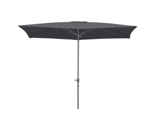 Parasol rectangulaire gris qd101-2-3/6