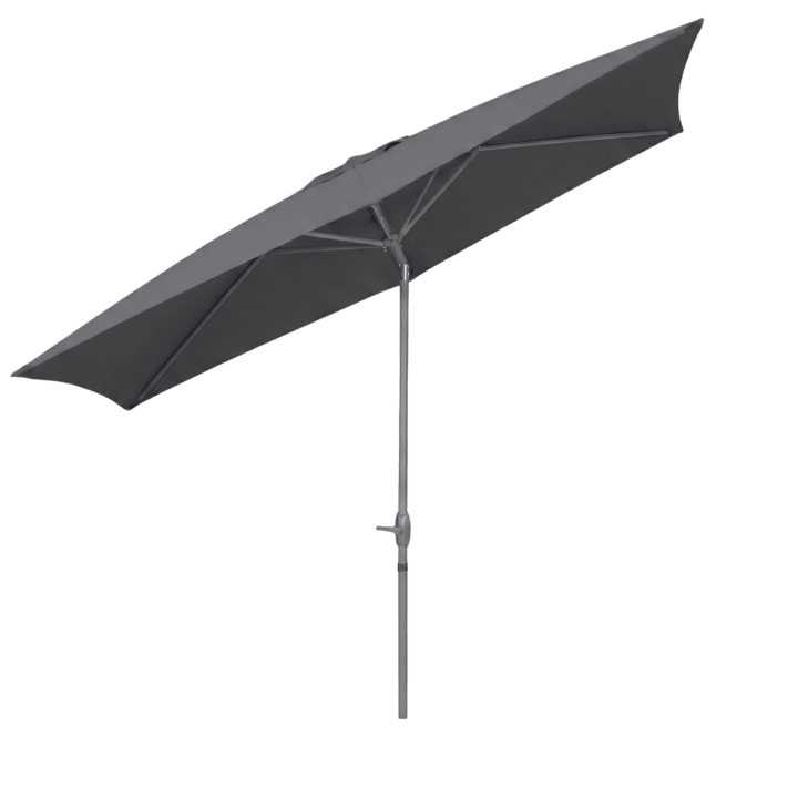 Parasol rectangulaire gris qd101-2-3/6