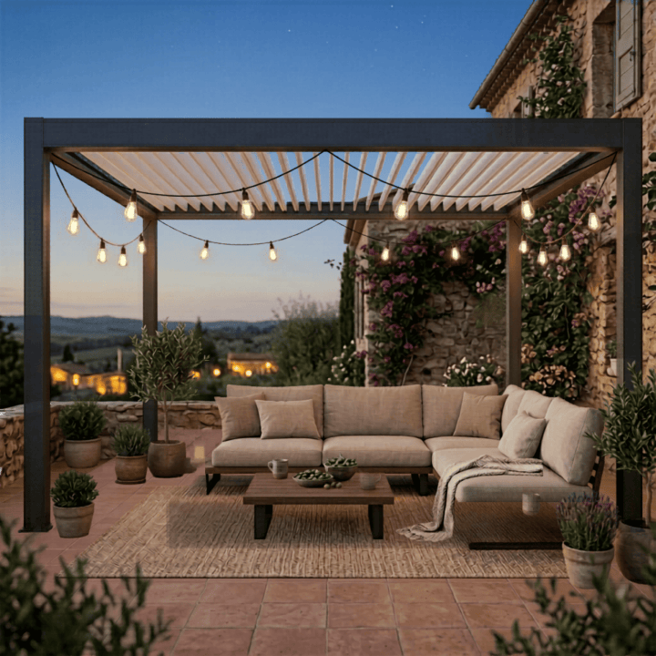 Pergola biocliatique Collioure