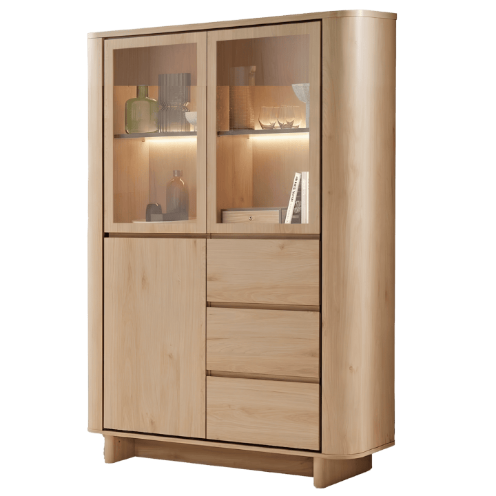 Vitrine Rondi 120 cm avec éclairage