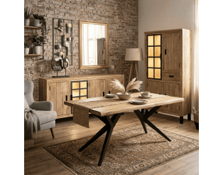 Salle à manger Kali - Dressoir, table et bar