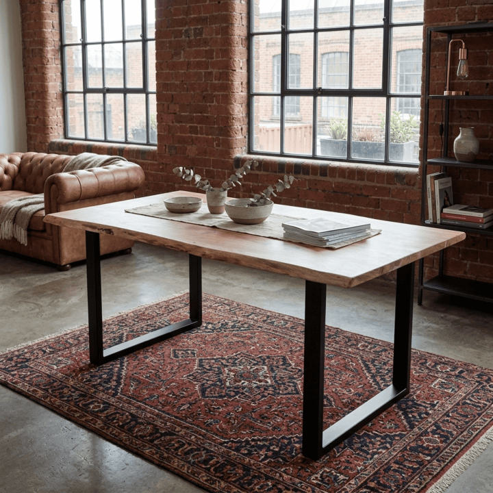 Eden table a manger 200 cm acacia live edge