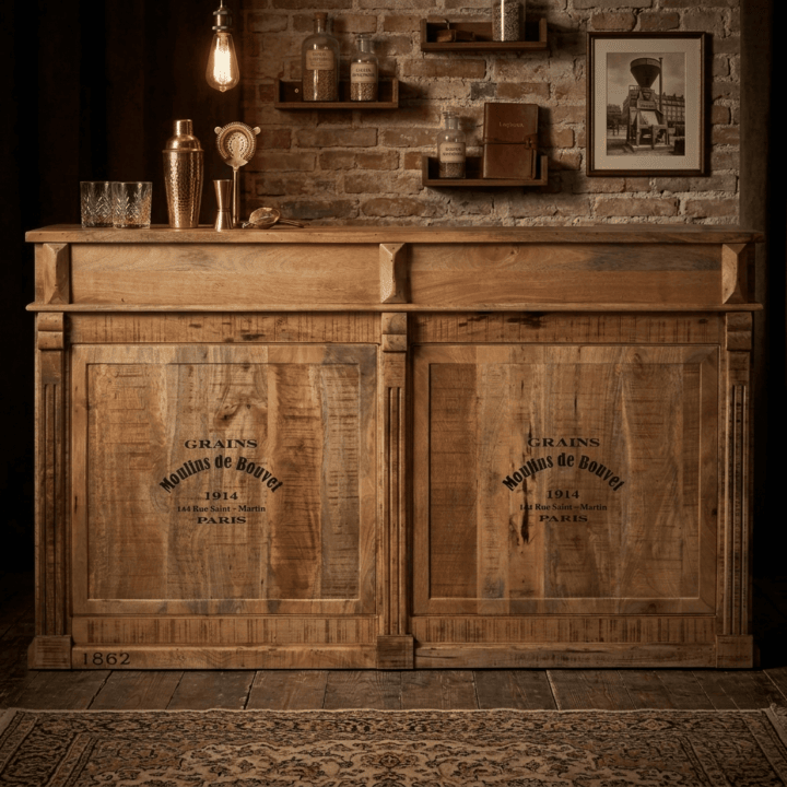 Meuble bar 180 cm Brct002