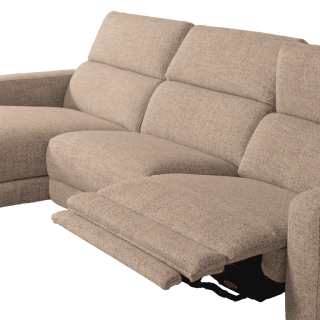 Salon d'angle avec chaise longue KM.6611