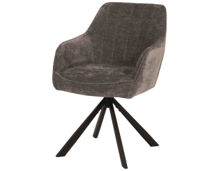 Chaise pivotante Nova gris clair