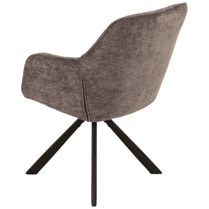 Chaise pivotante Nova gris clair