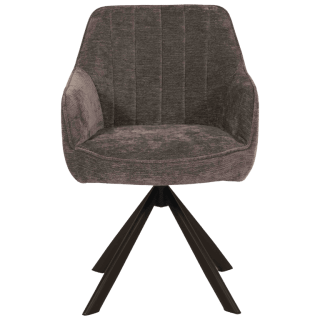 Chaise pivotante Nova gris clair