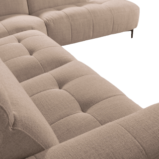 Salon d'angle KM,7932 avec chaise longue et relax éléctrique
