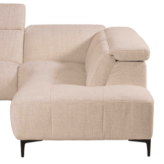 Salon d'angle KM,7932 avec chaise longue et relax éléctrique