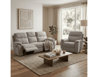 Salon 3 + 1 fauteuil Orion Taupe