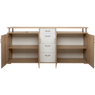 Dressoir Maximo - son oma et blanc