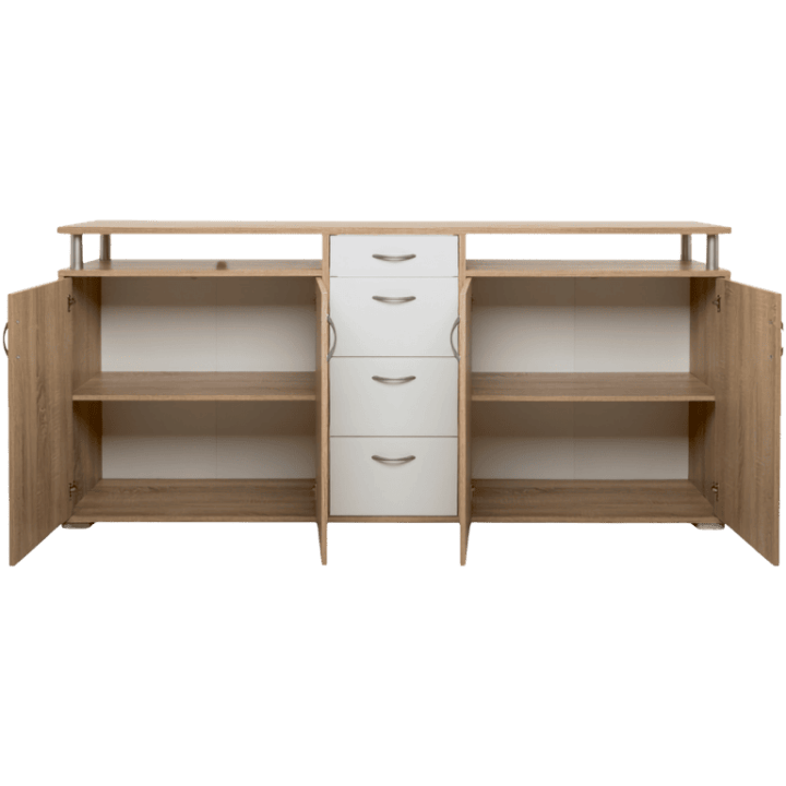 Dressoir Maximo - son oma et blanc