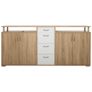 Dressoir Maximo - son oma et blanc