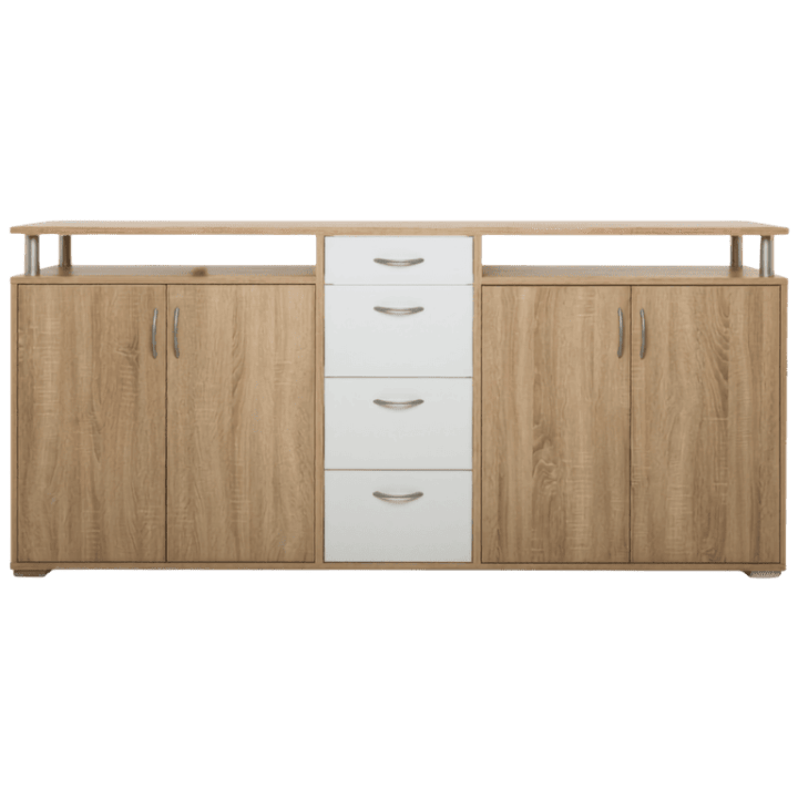 Dressoir Maximo - son oma et blanc