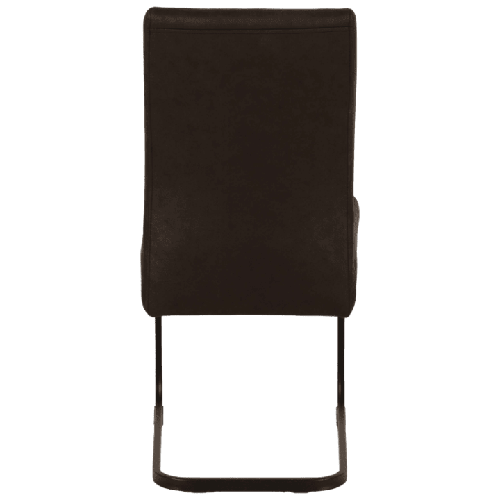 Chaise Enno 3 revêtement tissu noir