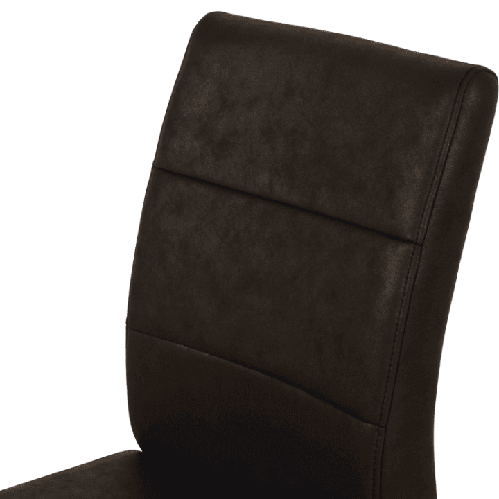 Chaise Enno 3 revêtement tissu noir