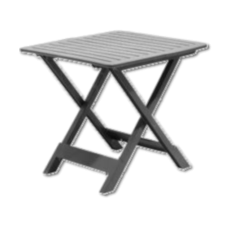 Table Tevere anthracite