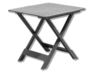 Table Tevere anthracite
