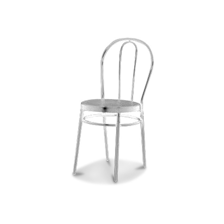 Chaise Bistrot blanc