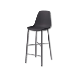 Tabouret de bar Cloe noir