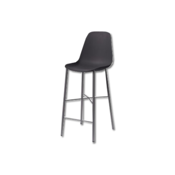 Tabouret de bar Cloe noir