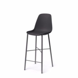 Tabouret de bar Cloe noir