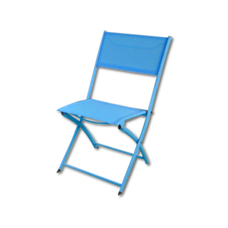 Chaise ARC EN CIEL bleue
