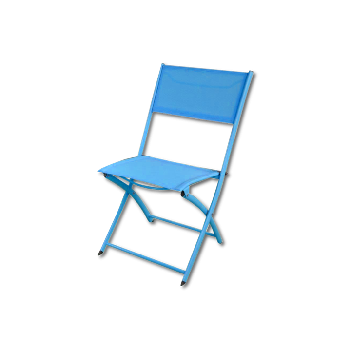 Chaise ARC EN CIEL bleue