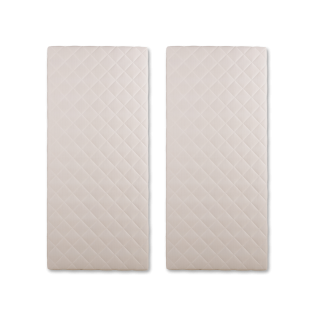 Sommier tapissier (2x) 80x200 Cansas Coutil beige