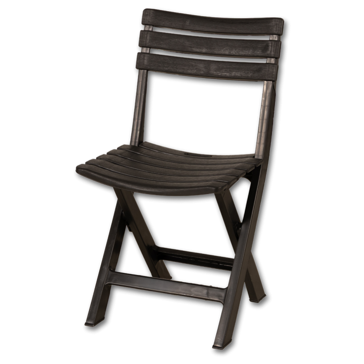 Chaise pliante Birki anthracite