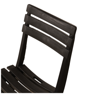 Chaise pliante Birki anthracite