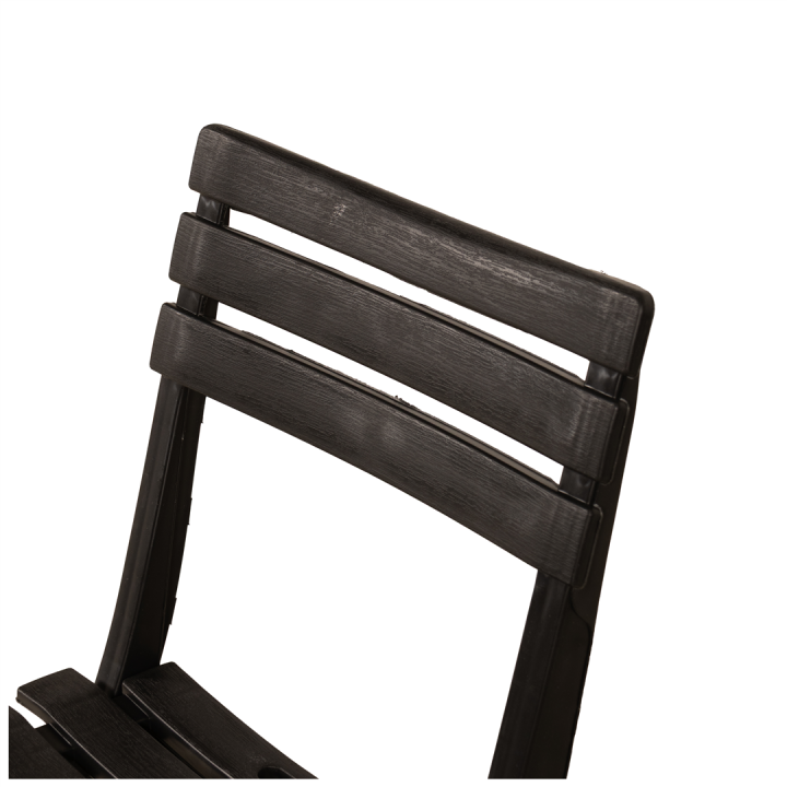 Chaise pliante Birki anthracite