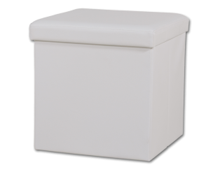 Pouf pliant FSO blanc