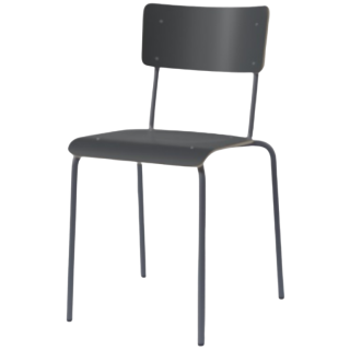 Chaise COLLEGE anthracite
