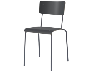 Chaise COLLEGE anthracite