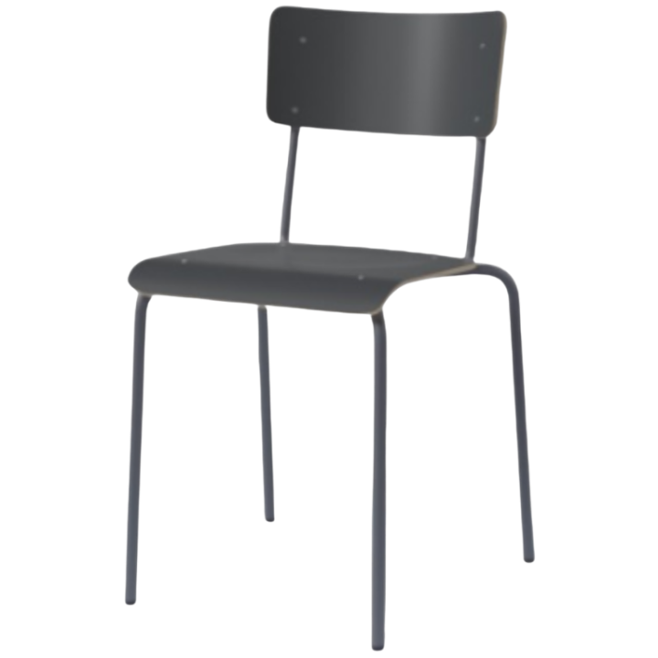 Chaise COLLEGE anthracite