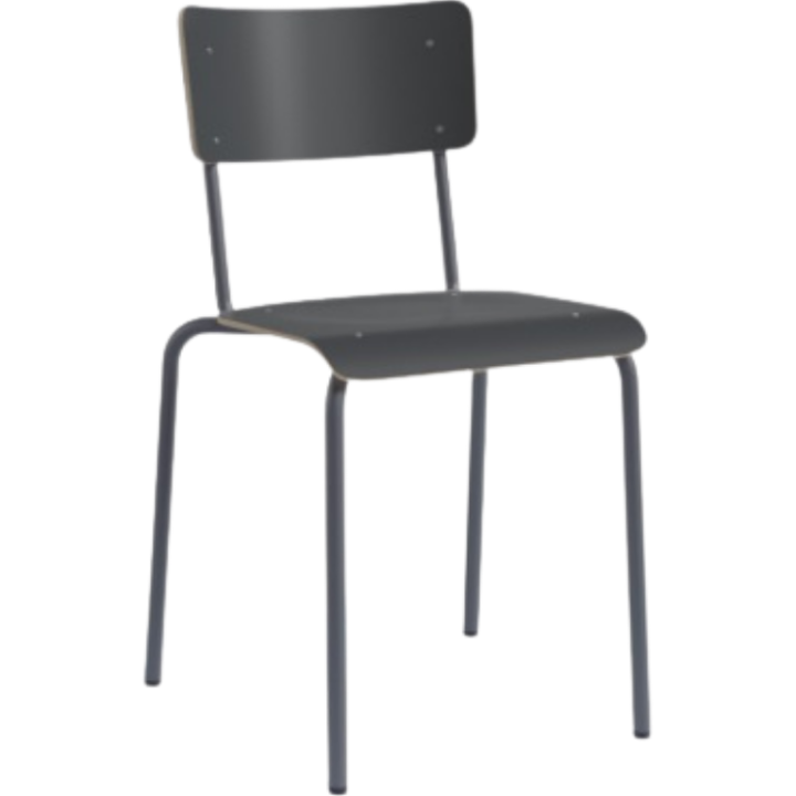 Chaise COLLEGE anthracite
