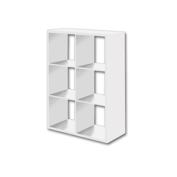 Etagère max 6 blanc